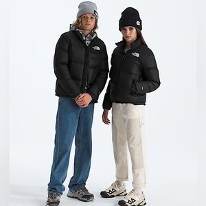 The North Face 700 Black Boys' & Girls' 1996 Retro Nuptse Puffer Jacket Size L